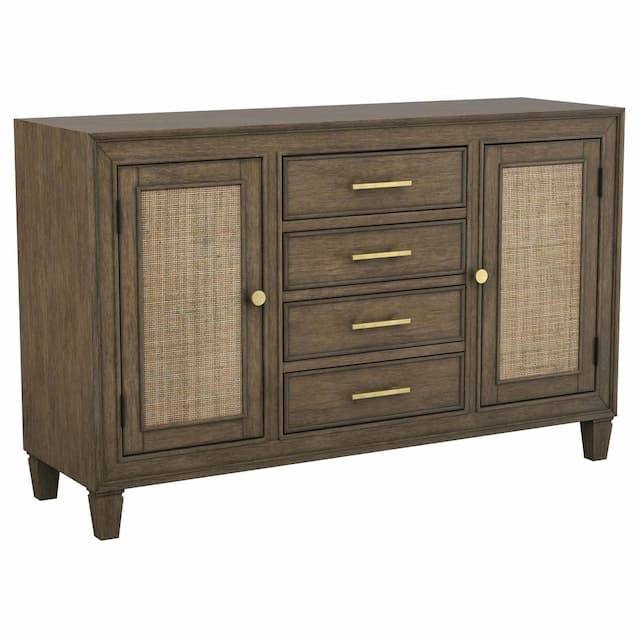Matisse 4-drawer Sideboard Buffet Cabinet Light Brown