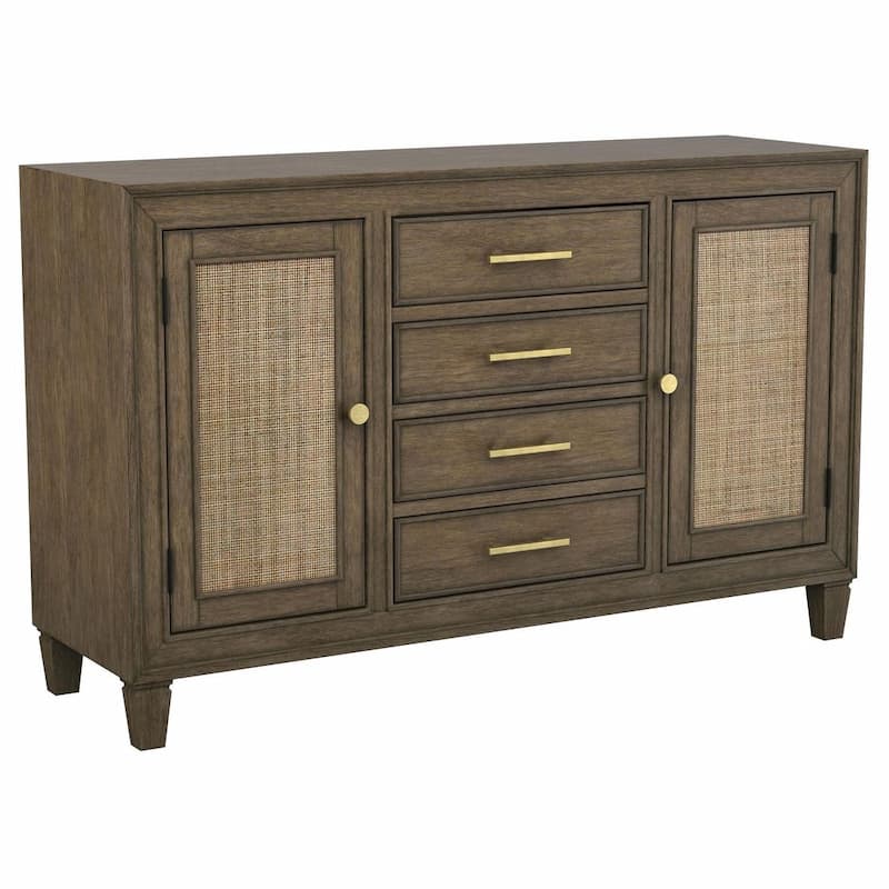 Matisse 4-drawer Sideboard Buffet Cabinet Light Brown