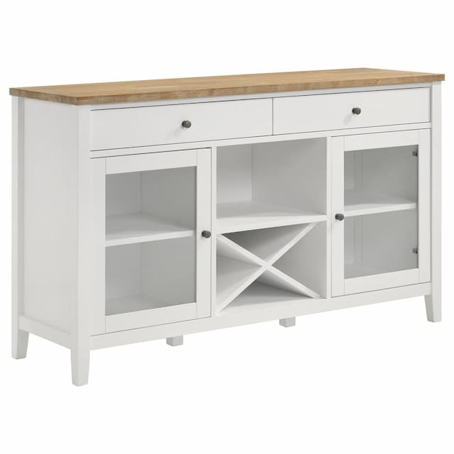 Hollis 2-door Dining Sideboard Buffet Storage Cabinet White