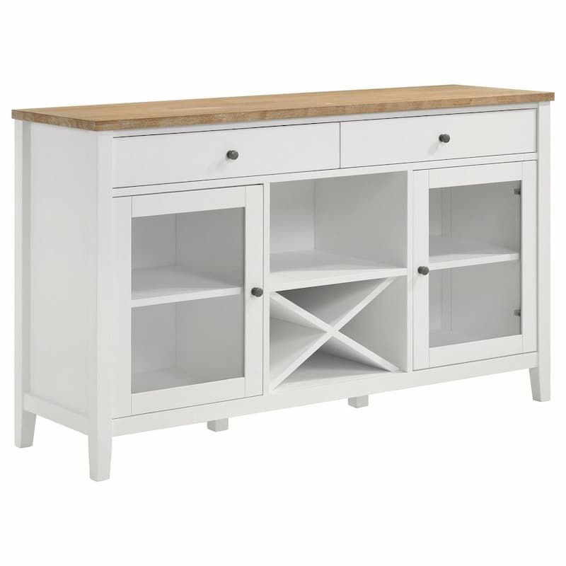 Hollis 2-door Dining Sideboard Buffet Storage Cabinet White
