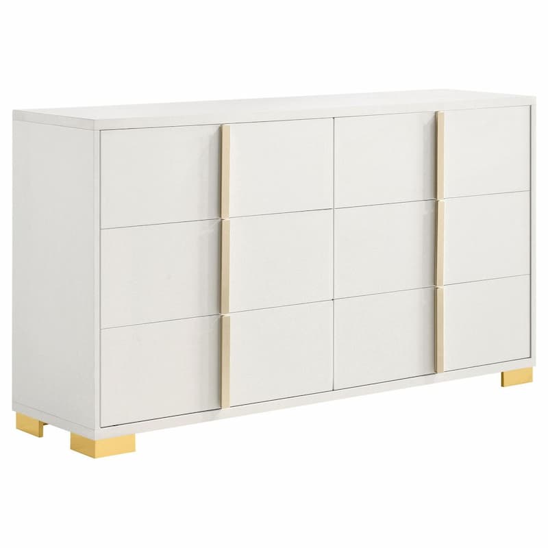 Marceline 6-drawer Dresser White