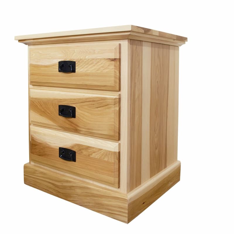 Amish Highlands 3 Drawer Nightstand