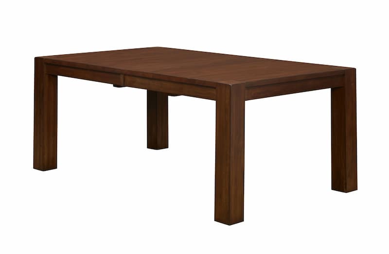 Anacortes 70" - 90" Leg Table with (1) 20" Self Storing Leaf