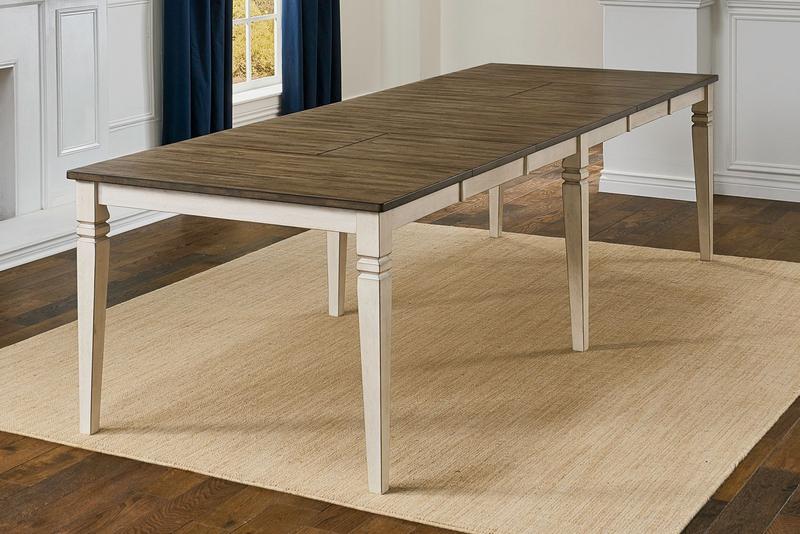 Beacon 78" - 114" Leg Table with (2) 18" Butterfly Leaves