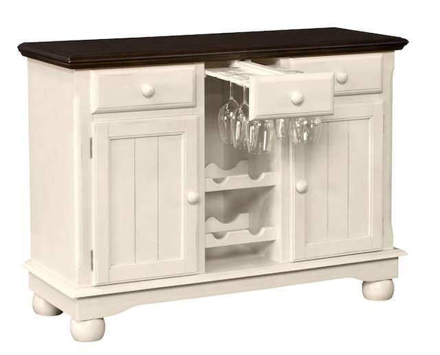 British Isles Server, Chalk-Cocoa Bean Finish