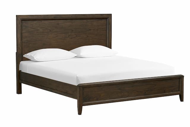 Bryson Queen Panel Bed, Gray Brown Finish