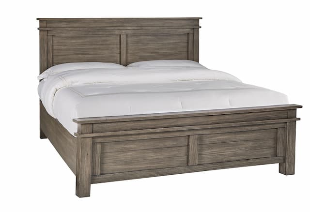 Glacier Point Queen Panel Bed, Graystone Finish