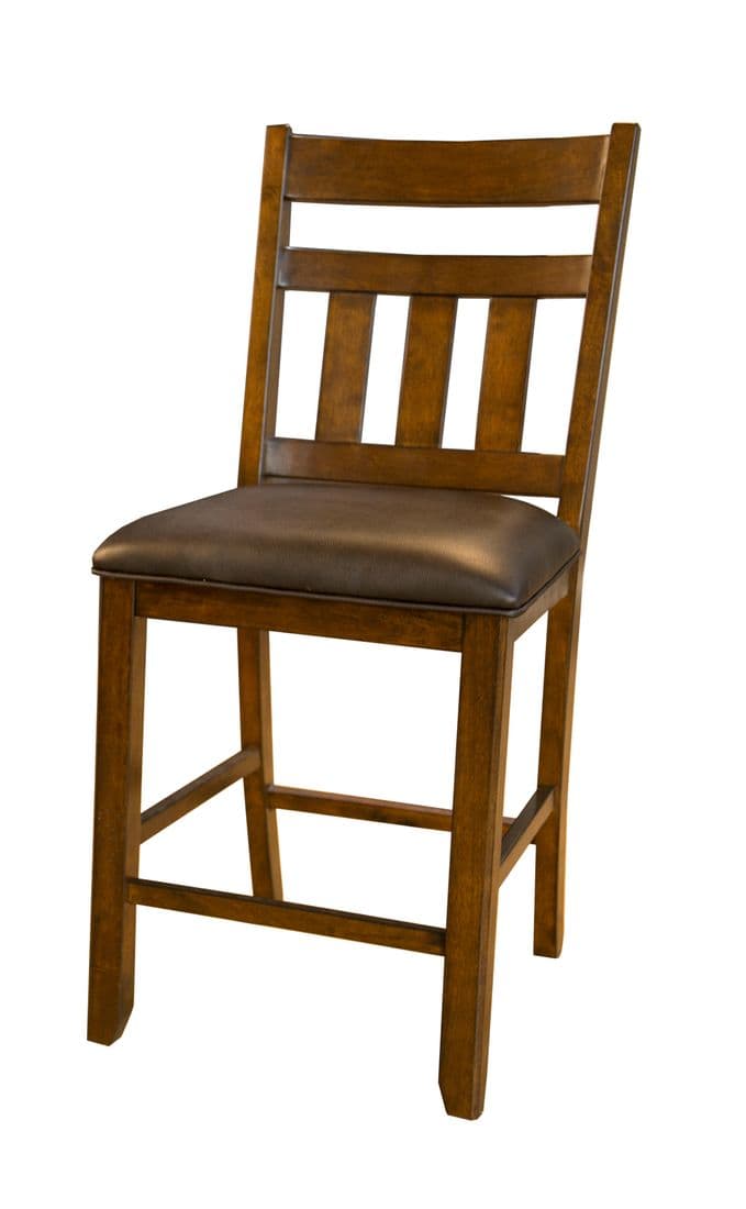Mason Slatback Upholstered Stool