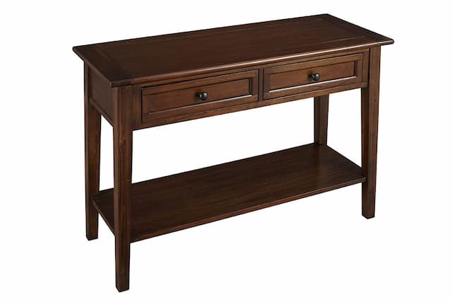 Westlake 2 Drawer Sofa Table, with Shelf