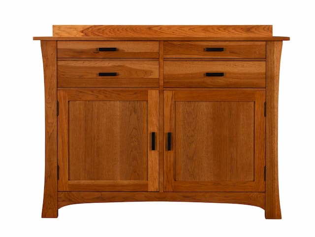 Cattail Bungalow Sideboard, Warm Amber Finish