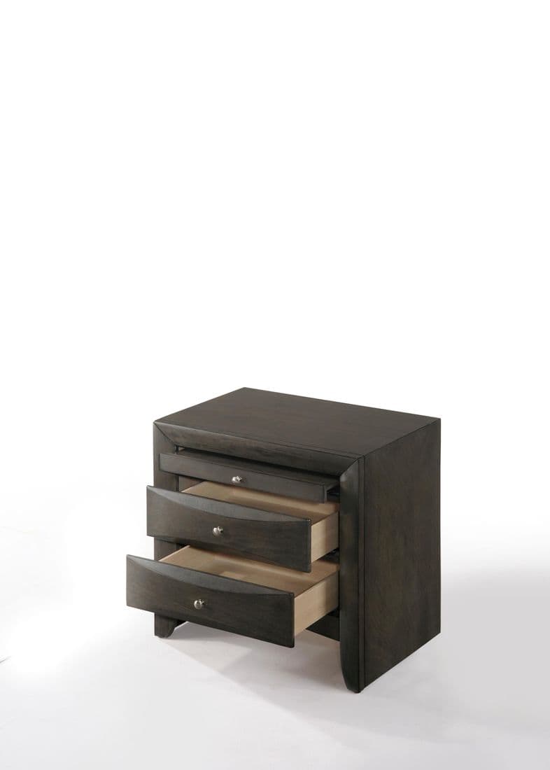 Ireland Gray Oak Nightstand