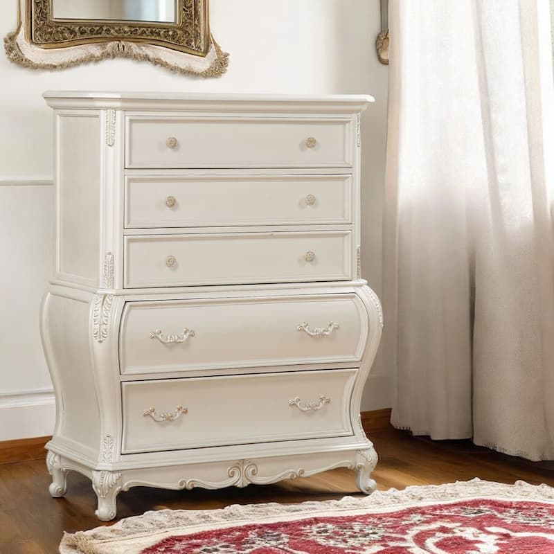 Chantelle Pearl White Chest