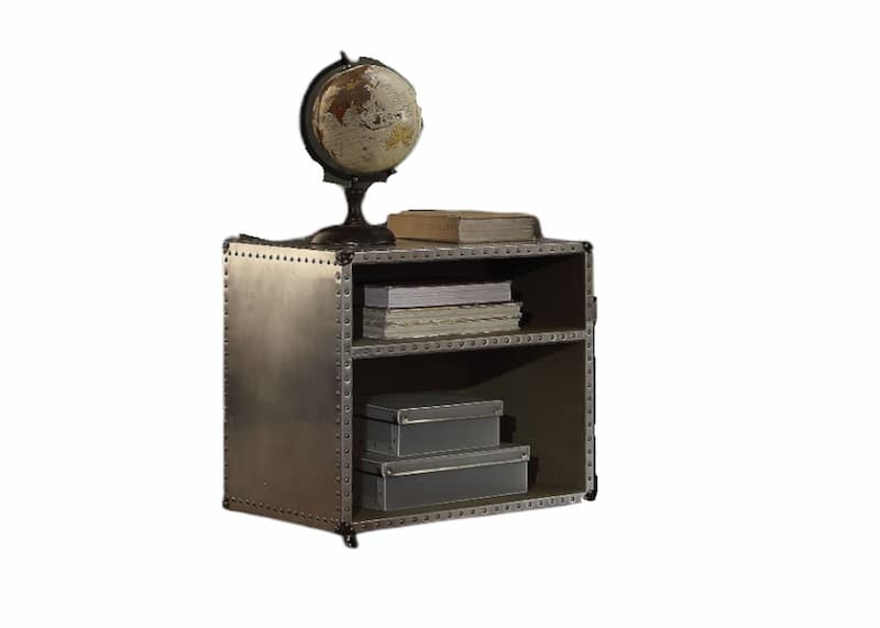 Brancaster Aluminum Nightstand W/USB