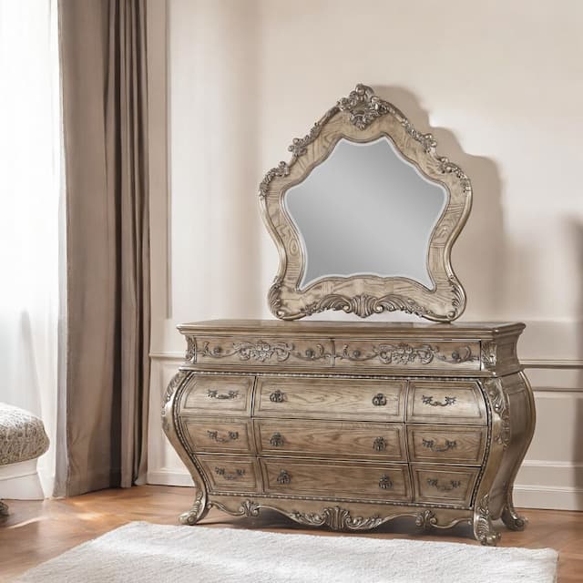 Ragenardus Vintage Oak Mirror