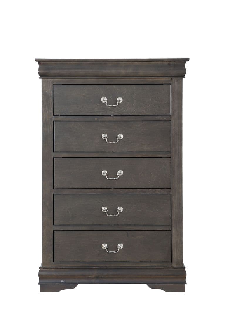 Louis Philippe Dark Gray Chest