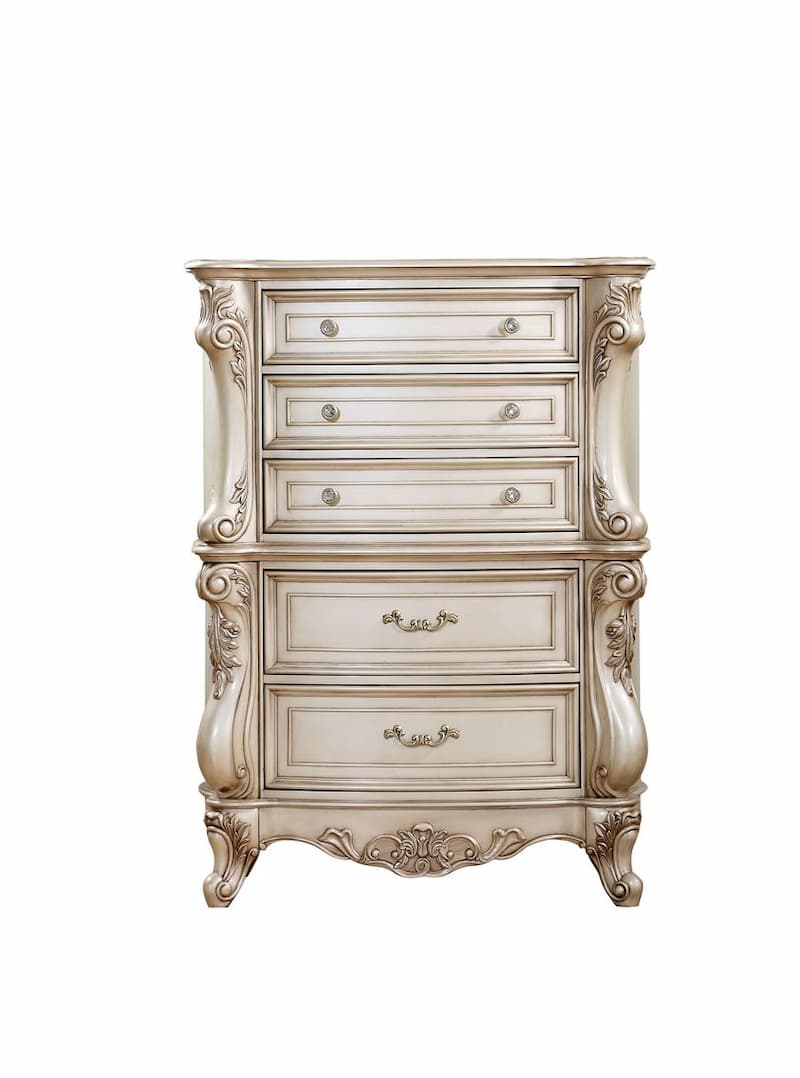 Gorsedd Golden Ivory Finish Chest