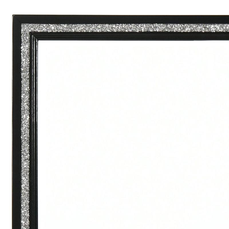 Haiden Weathered Black Finish Mirror