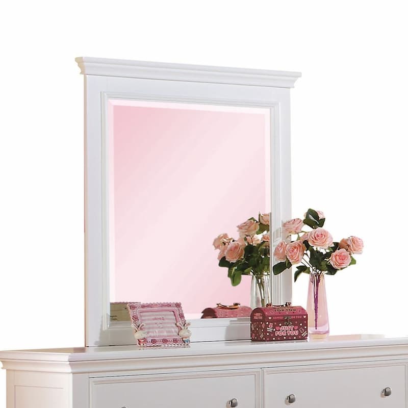Lacey White Mirror