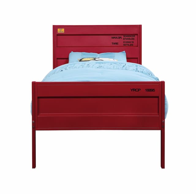 Cargo Red Full Bed