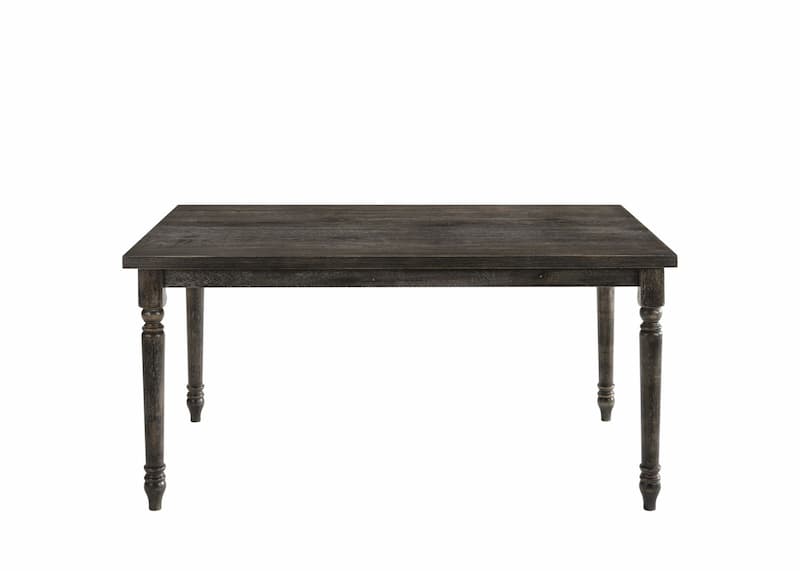 Claudia II Weathered Gray Dining Table