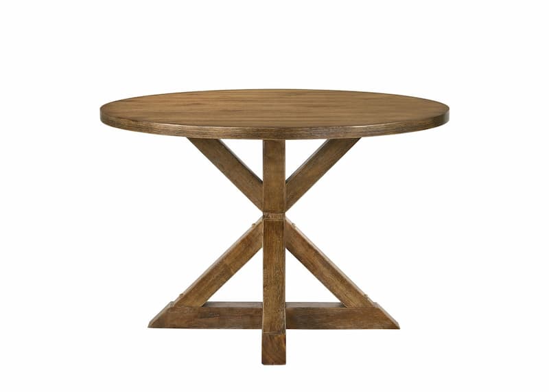 Wallace II Weathered Oak Dining Table