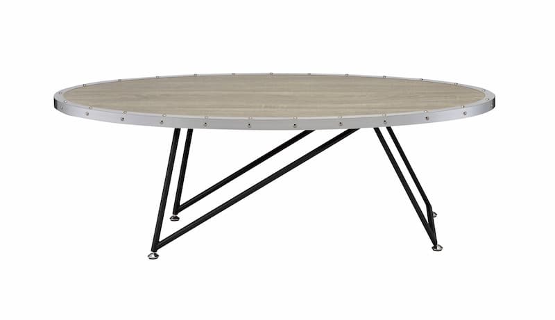 Allis Weathered Gray Oak Coffee Table