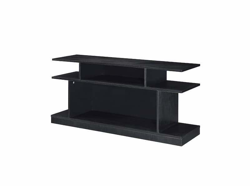 Sollix Black Finish Accent Table