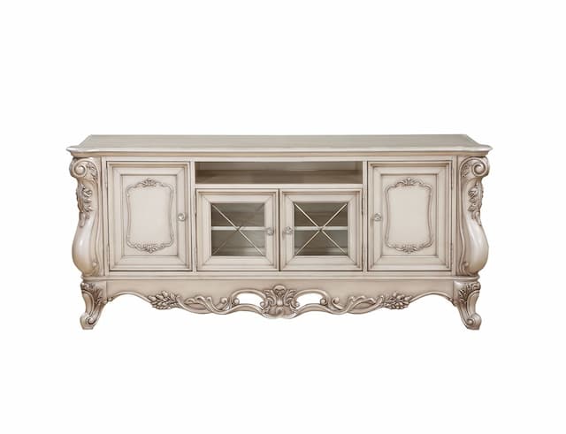 Gorsedd Golden Ivory Finish Tv Stand