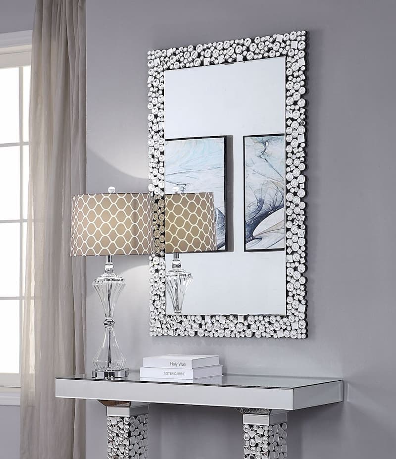Kachina Mirrored & Faux Gems Accent Mirror