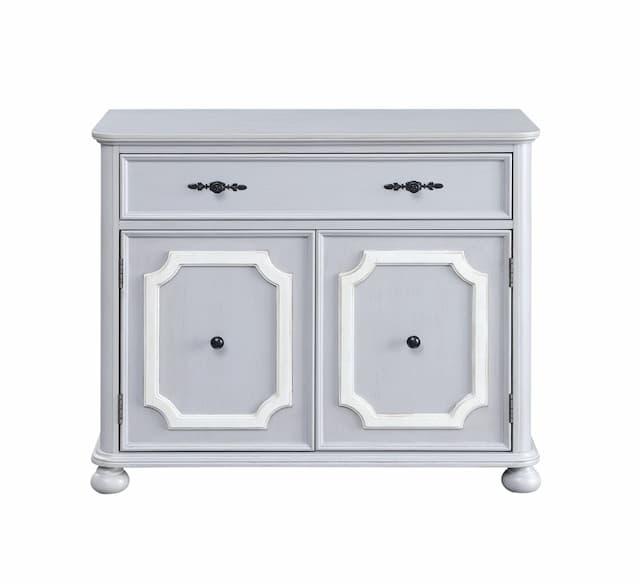 Enyin Gray Finish Cabinet