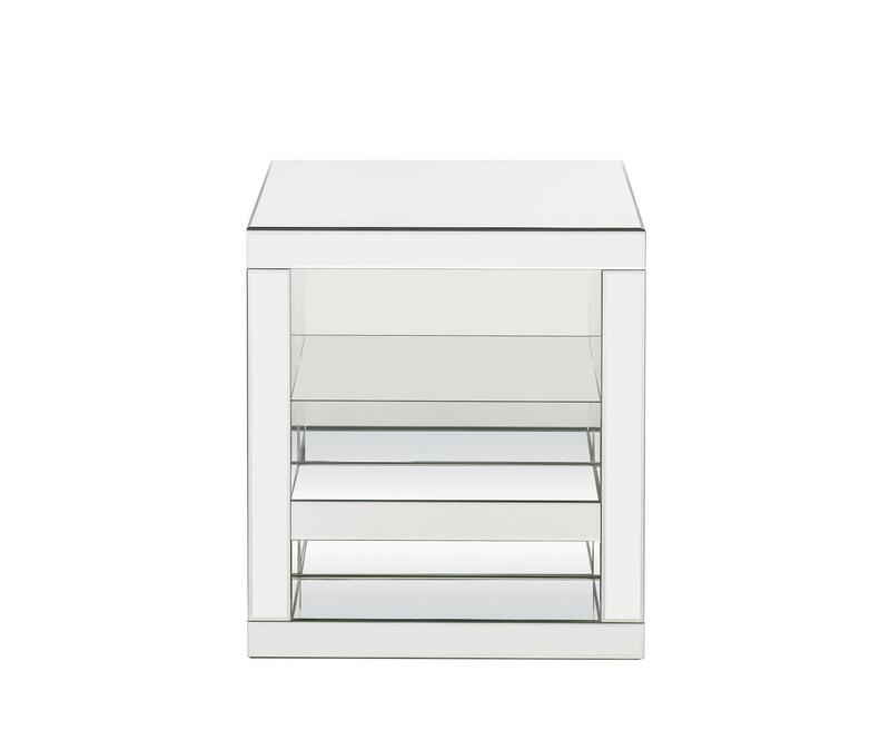 Dominic Mirrored Accent Table