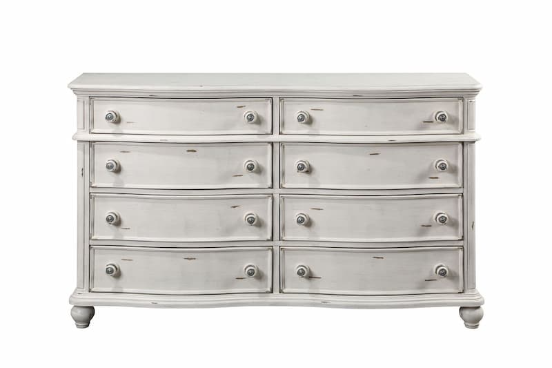 Jaqueline Antique White Finish Dresser