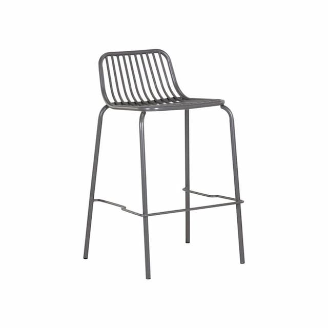 Cypress Outdoor Counter Stool - Dark Grey (Set of 2)