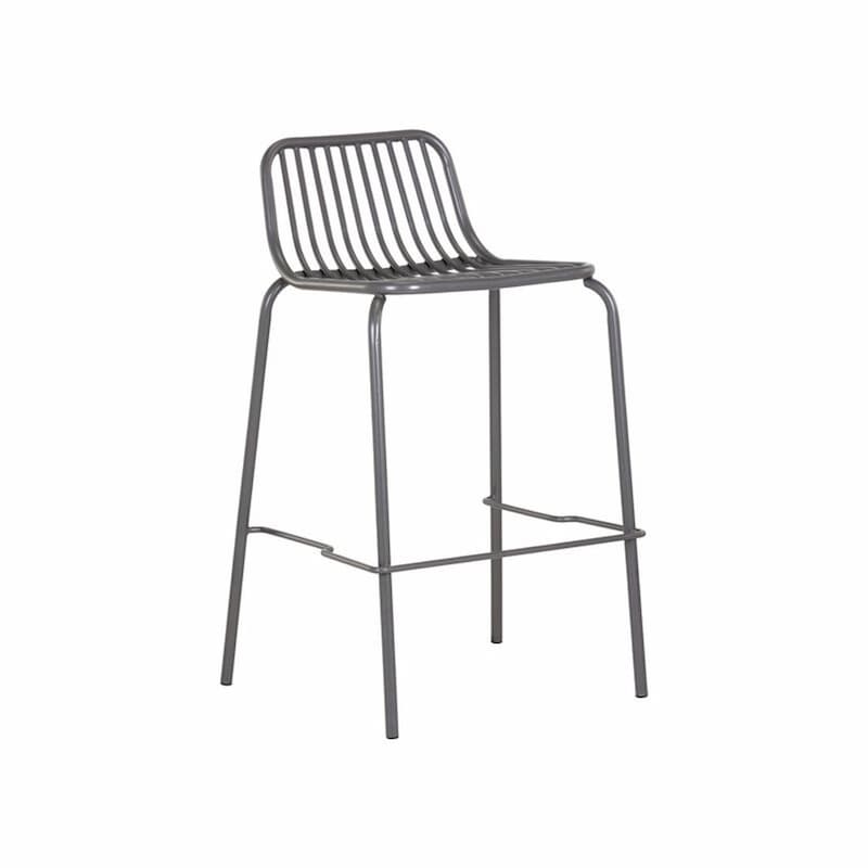 Cypress Outdoor Counter Stool - Dark Grey (Set of 2)