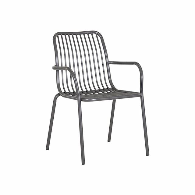 Cypress Outdoor Dining Chair - Dark Grey (Set of 2)