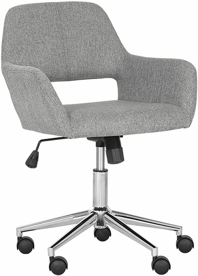 Alassio Office Chair - Light Grey