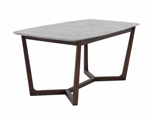 Ledbury Dining Table - Grey Marble - 70.5"