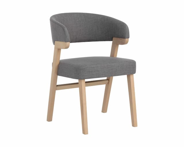 Baxley Dining Chair - Natural - Grey (Set of 2)