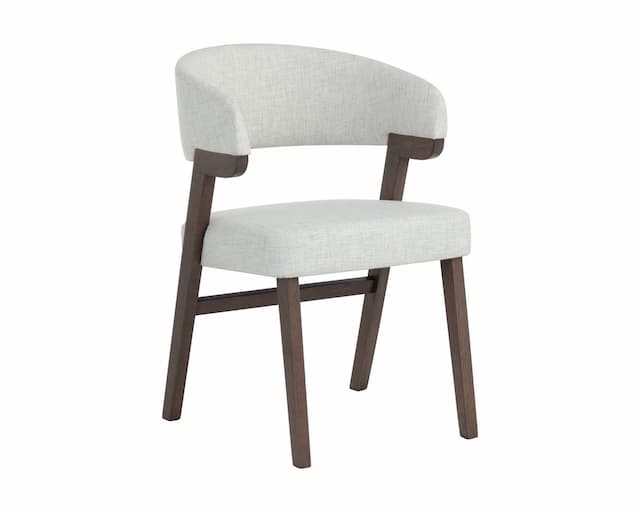 Baxley Dining Chair - Brown - Light Grey