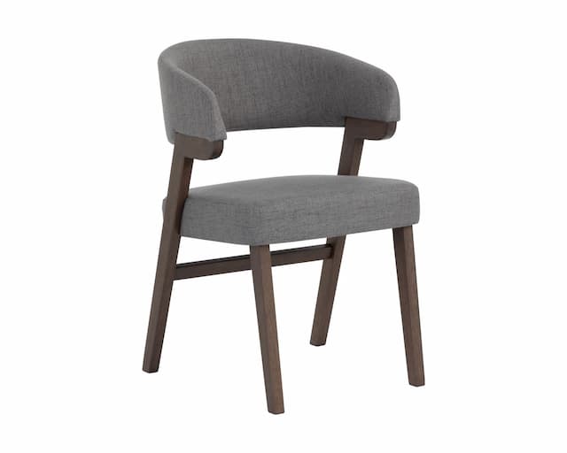 Baxley Dining Chair - Brown - Grey (Set of 2)