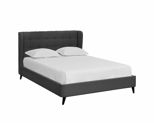 Viviana Bed - Queen - Dark Grey