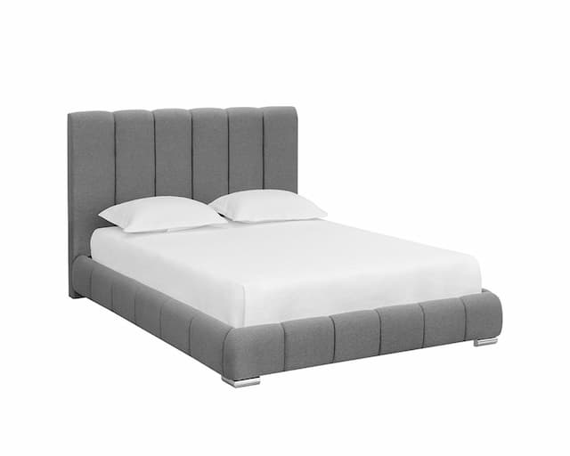 Elody Bed - Queen - Grey