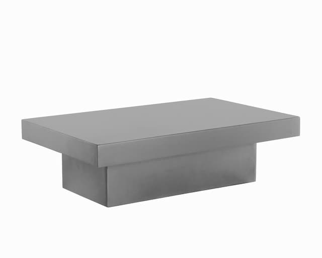 Reed Coffee Table - Light Grey