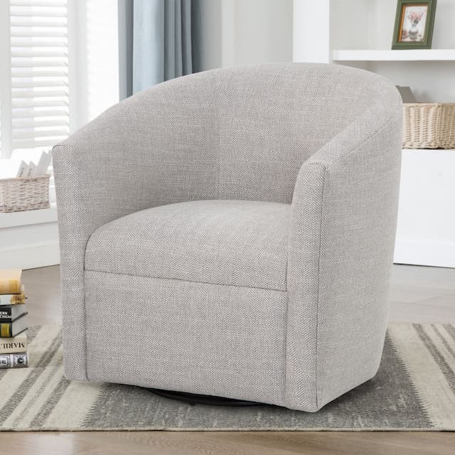 Lynton Swivel Chair - Sea Oat