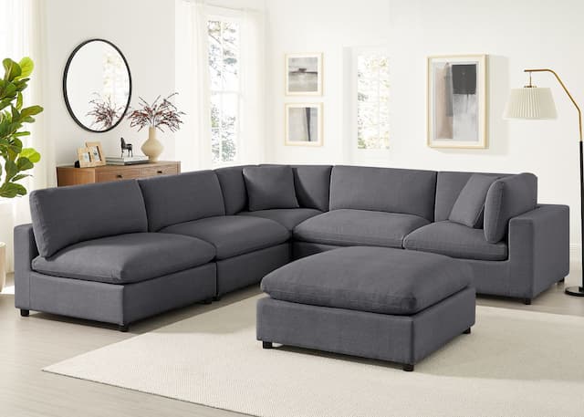 Casella Modular 6-Piece Nest Sectional