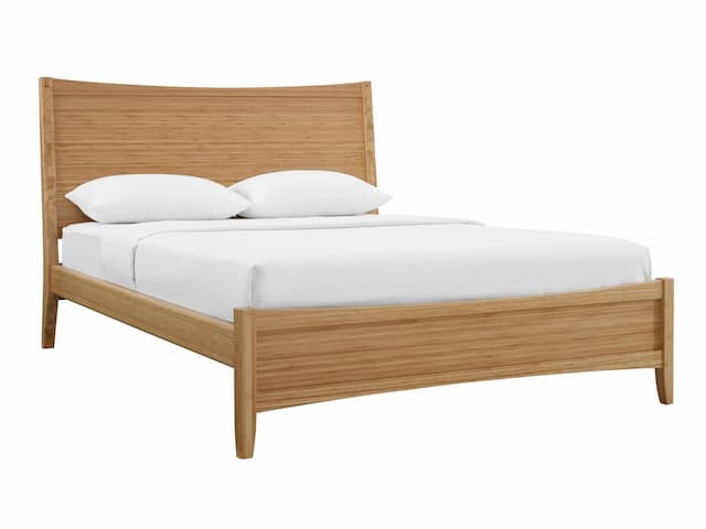 Willow Queen Platform Bed, Caramelized