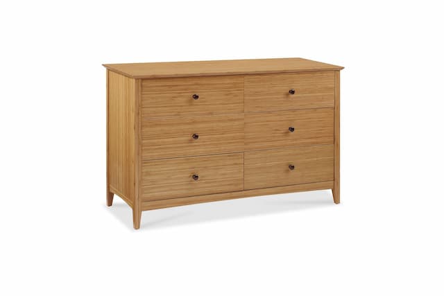 Willow Six Drawer Dresser, Caramelized