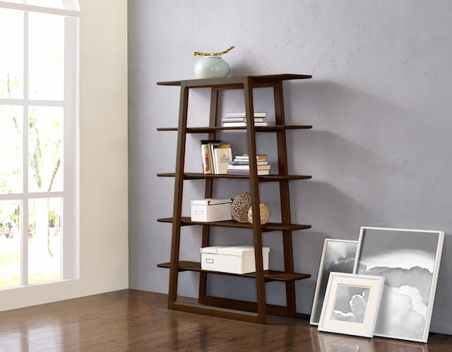 Currant Bookshelf, Black Walnut