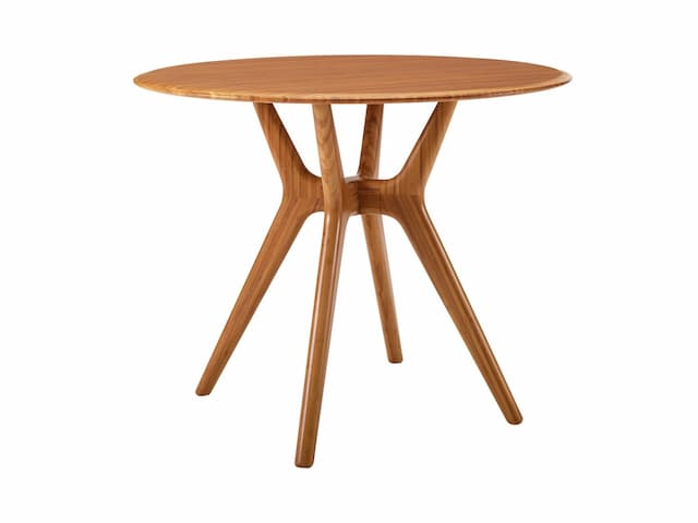 Sitka 36" Round Dining Table, Amber