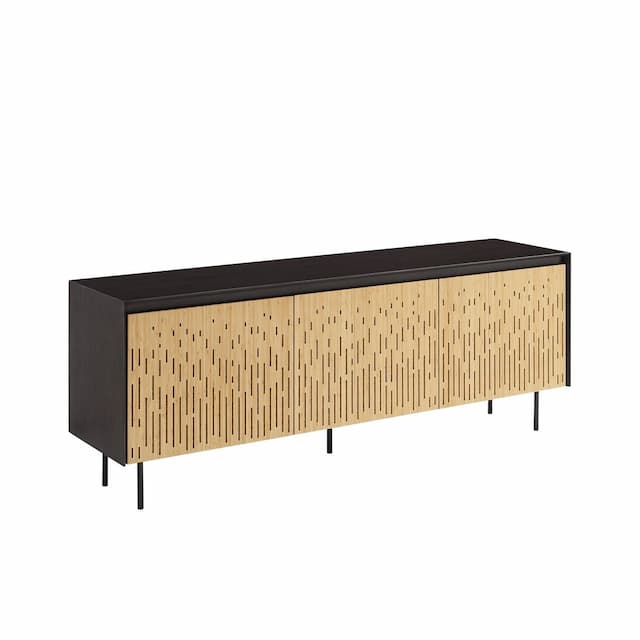 Hanna Console Sideboard, Caviar/Wheat